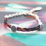 Create surprisingly jewellery with 5mm flat braided cord and woven waxed cord!!