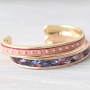 You can personalize these trendy bracelets by choosing which 5 or 10mm flat leather or cord you use!