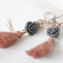 Ageless jewellery with tough leather and feminine details!