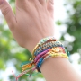 Nice trends with colourfull macrame wire!
