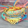 Nice trends with colourfull macrame wire!