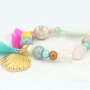 Combine a variety of articles for a joyfull summerlook!