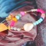 Create summer jewellery with our joyfull coloured acrylic beads