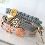 Jewellery made of Surfcord with parts of Designer Quality items and more