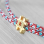 Jewellery made of Surfcord with parts of Designer Quality items and more