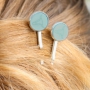 Cuoio & Polaris Elements jewellery with buffalo head cabochons