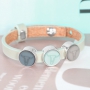 Cuoio & Polaris Elements jewellery with buffalo head cabochons