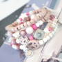 With our beautiful ceramic beads you can make nice jewellery with a natural twist