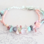 Must-have arm-candy with chips stone beads to create yourself