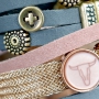 Wow!! Create these stylish Designer Quality metal bracelets with Designer Quality metal net cord 