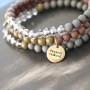 Gorgeous Cuoio jewellery, wooden beads, faceted beads and acrylic beads