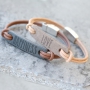 Design cool bracelets with our own designed DQ leather connectors