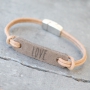 Design cool bracelets with our own designed DQ leather connectors