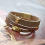 Create trendy bracelets with DQ leather and DQ metal jewellery findings like these mega trendy sliders ✓