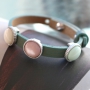 Gorgeous jewellery with trendy Polaris Elements cabochons in light shades for a soft look