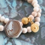 These inspirational jewellery are totally hot  because of the new DQ metal beads and charms!