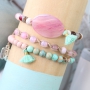The summer colours of our natural stone beads are just perfect for summer jewellery with a modern look!