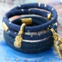 Create contemporary cool and classy jewellery with our super fun & trendy flat denim cord and stitched cord, very trending at the moment!
