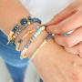 These marvelous top faceted beads give your piece of jewellery that extra bit of glamour!