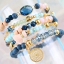 These marvelous top faceted beads give your piece of jewellery that extra bit of glamour!