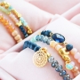 These marvelous top faceted beads give your piece of jewellery that extra bit of glamour!