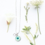 Cabochons with dried flowers brighten up your piece of jewellery and you as well!