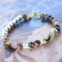 Make ultimate eyecatchers with semi-precious agate beads and hematite beads with metal coating