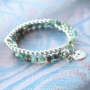 Make ultimate eyecatchers with semi-precious agate beads and hematite beads with metal coating