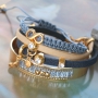 Make cute bracelets with the most pretty stringing materials and new DQ metal items