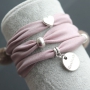 Create lovely bracelets with elastic Ibiza ribbon for your winter look!