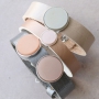 Metallic Cuoio bracelets and DQ metallic leather bracelets for the upcoming Holidays