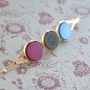 Create your own trendy items with these BQ metal items with settings for cabochons.