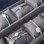 Jewellery in spring colours with glass beads opaque!