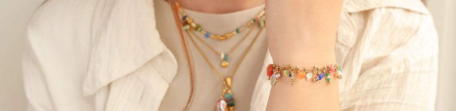 Chips stone beads