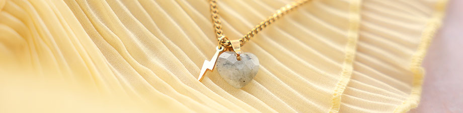 New series of natural stone charms