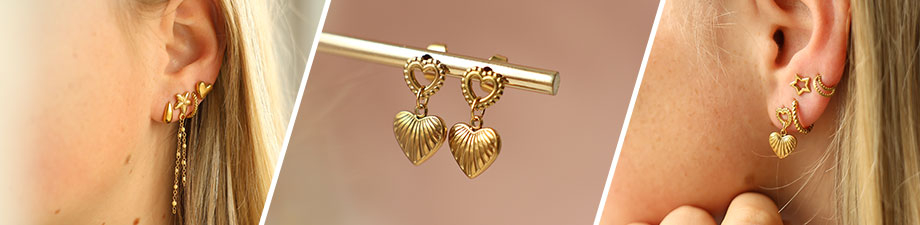 Just in! New collection of stainless steel earrings