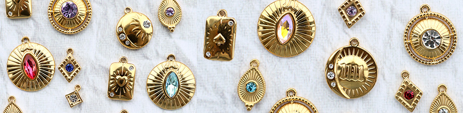 Just arrived! Beautiful stainless steel charms