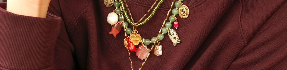 New collection of natural stone beads 