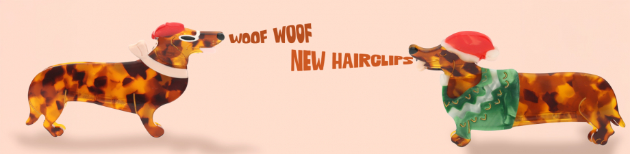 Woof.. Woof.. Pawfect festive hair accessory!
