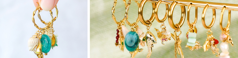 New summer brass charms with enamel & rhinestones New summer brass charms with enamel & rhinestones